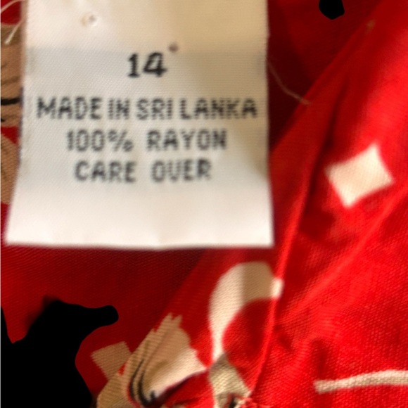 Chaus Sport Vintage blouse Sz 14 - Picture 3 of 5